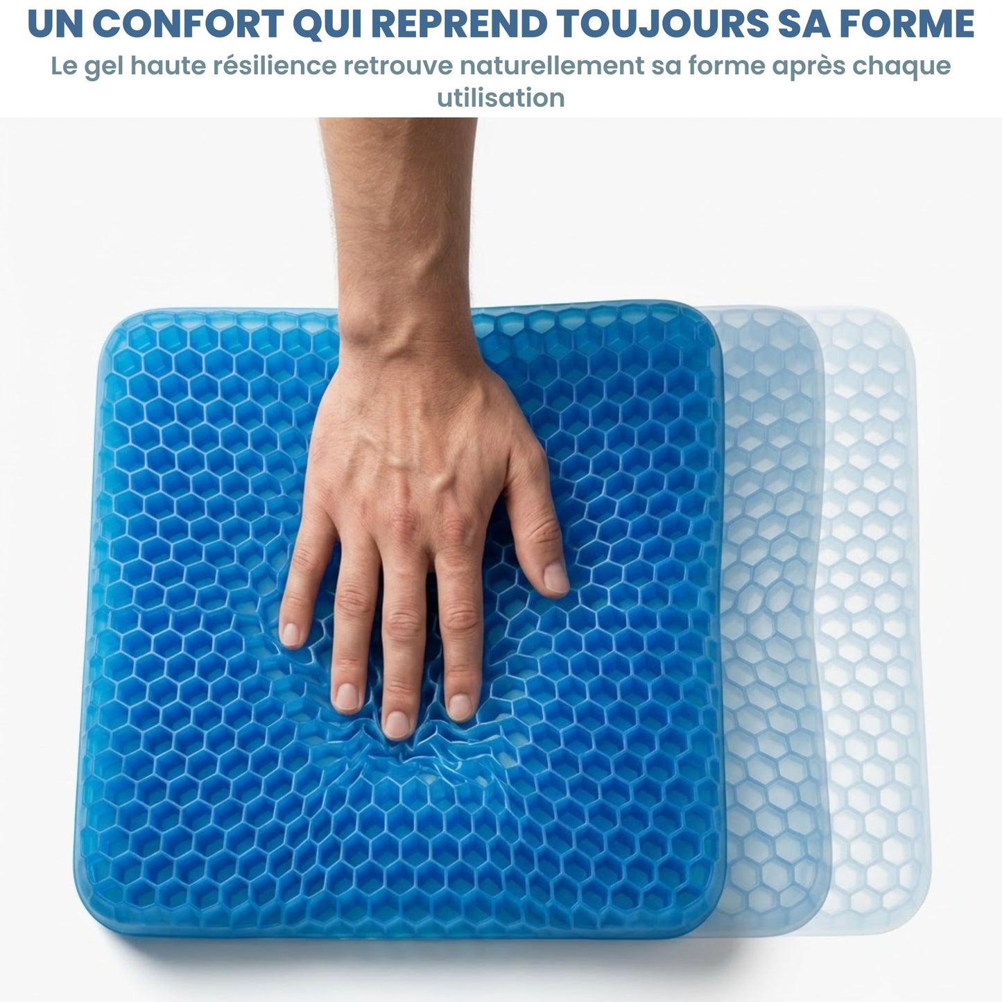 dosserein™ – Le coussin ergonomique pour les séniors qui veulent retrouver le plaisir de rester assis.