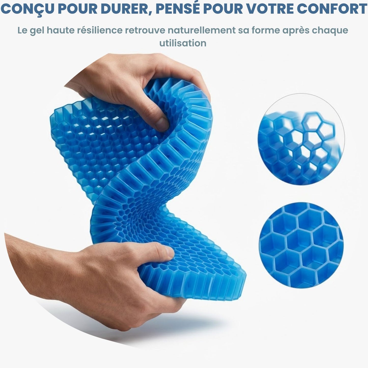 dosserein™ – Le coussin ergonomique pour les séniors qui veulent retrouver le plaisir de rester assis.